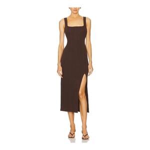 Lspace Sleek Brown Vivienne Dress Size S